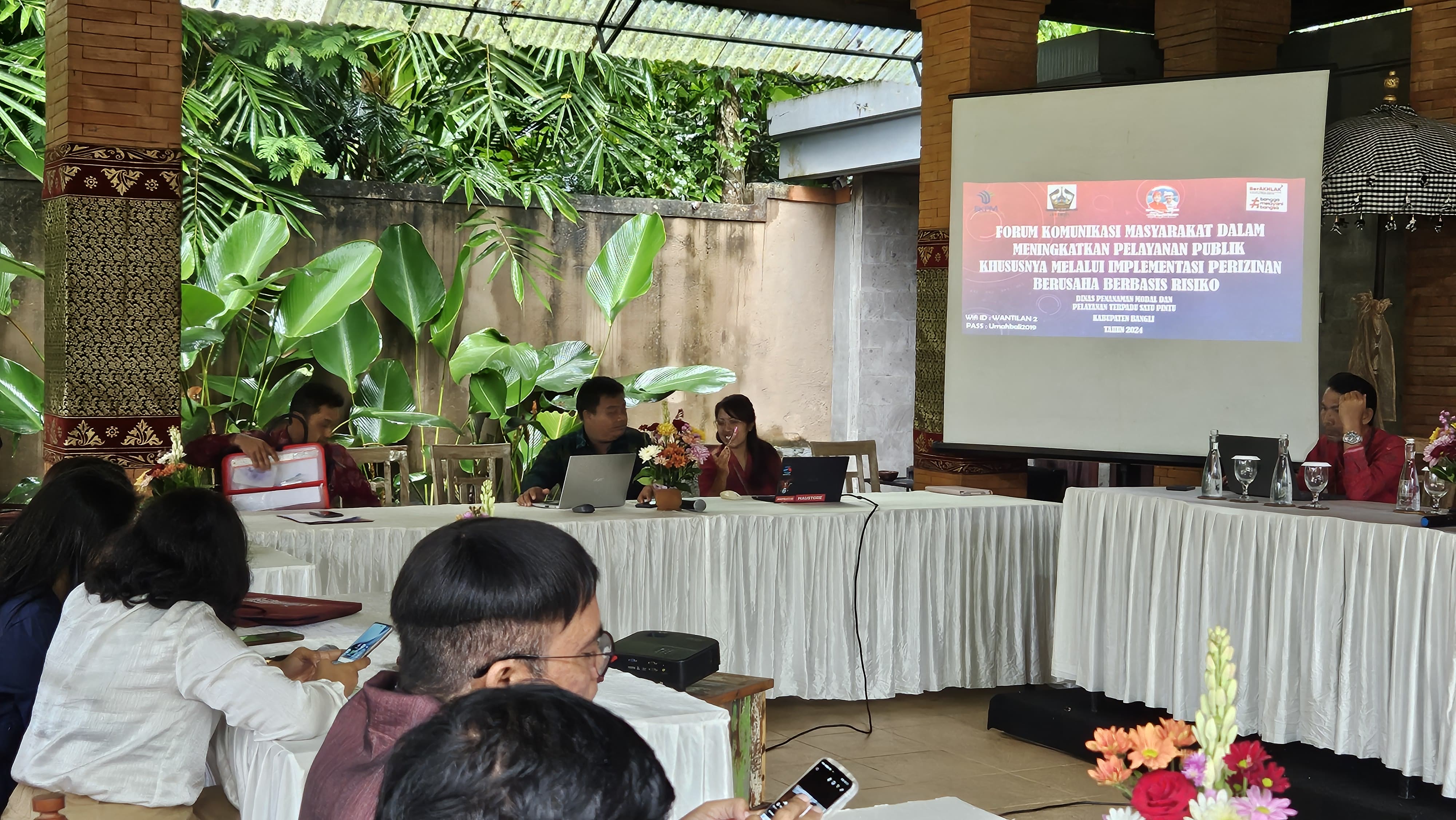 Forum Komunikasi Masyarakat Dalam Meningkatkan Pelayanan Publik Khususnya Melalui Perizinan Berusaha