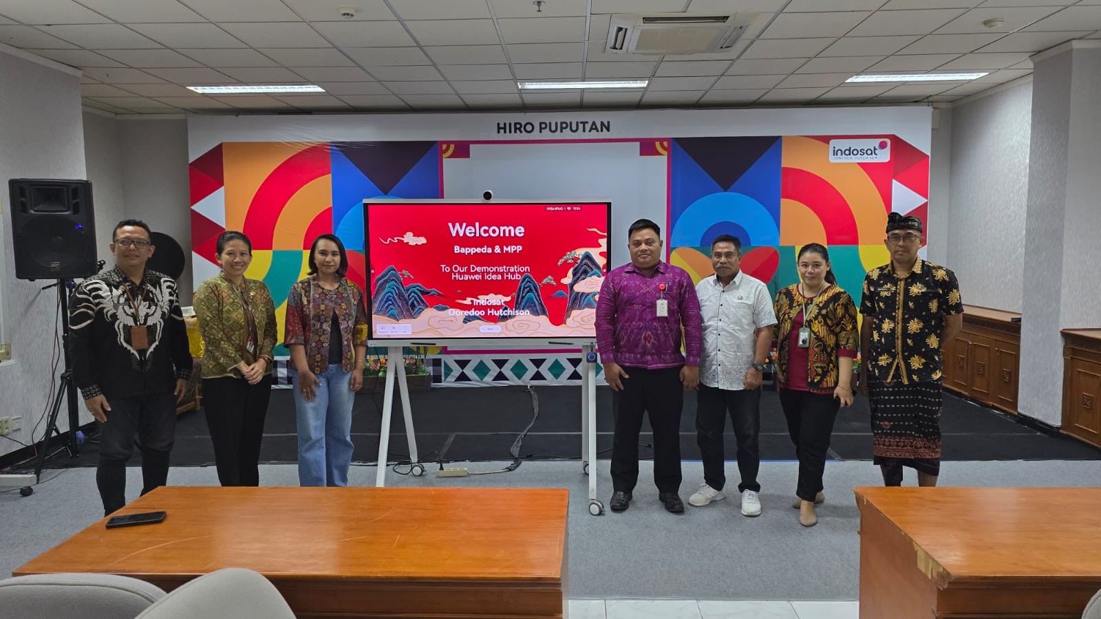 SOSIALISASI TENTANG SISTEM JARINGAN INDOSAT DI JL. RAYA BY. PAS TUBAN