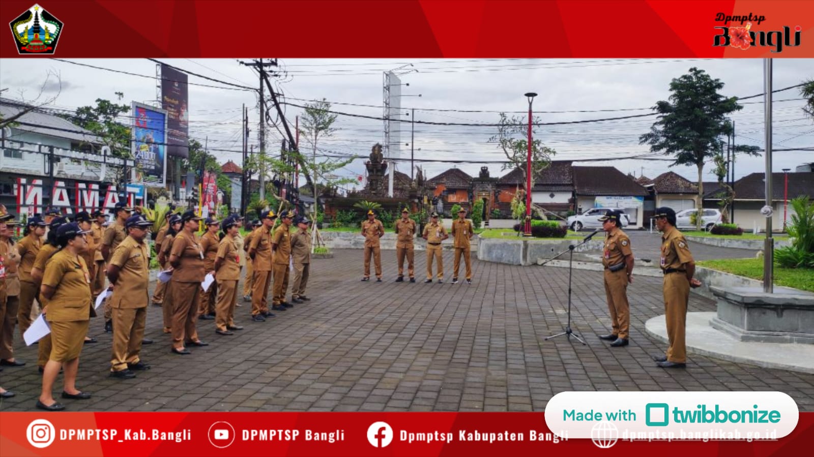 GIAT APEL PAGI DPMPTSP BANGLI