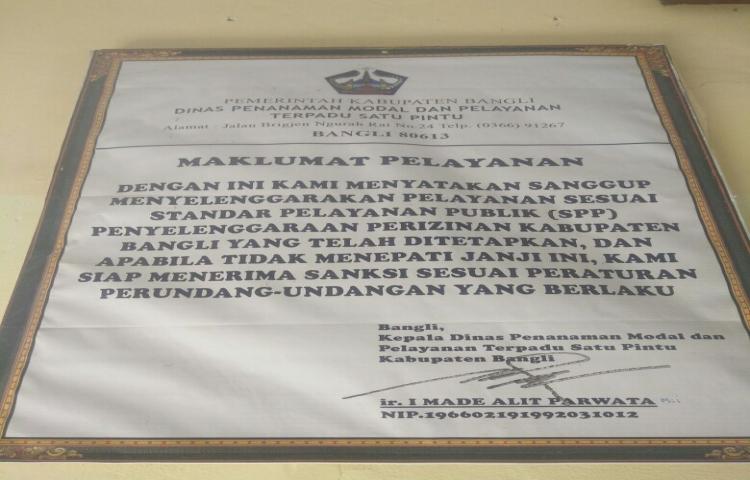 Maklumat Pelayanan